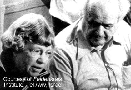 Moshe Feldenkrais with Margaret Mead